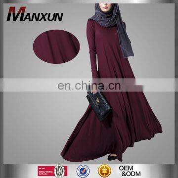 Modest China Cheap Simple Style Dubai Abaya Turkish Design Muslim Dress Islamic Women Clothing