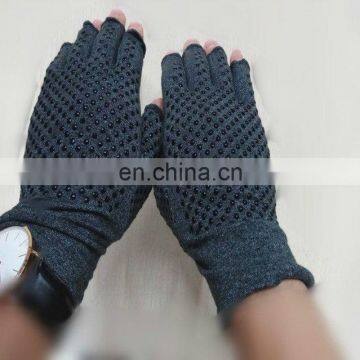 Health Care Half Finger Arthritis Copper Compression Recovery Gloves