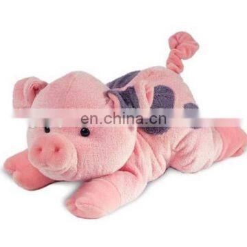 Cute baby toy colorful pig plush toy