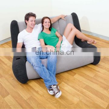 Inflatable Double Flocked Sofa Chair