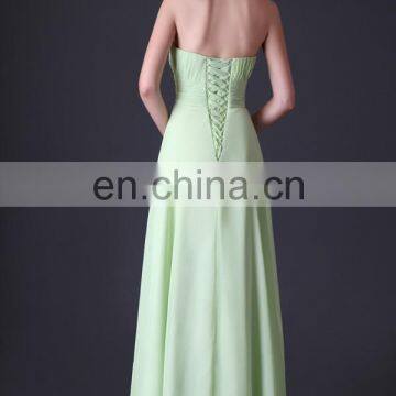 Grace Karin Chiffon Fashion Halter Long Bridesmaid Dress CL3461 photo-3