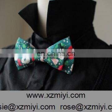 New Trend Custom Flower Printed Female Bow Ties Wholesale