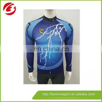 Fashionable 2015 Hot Sale Men Long Sleeves Cycling Jersey