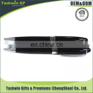 High quality metal pen/promotional black ball pen