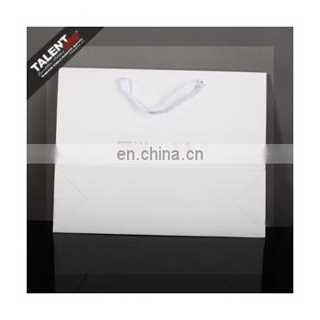 custom fashion design printed art paper shopping bag for promotion