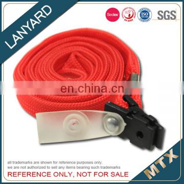 Hot sale Tube polyester Plain lanyard