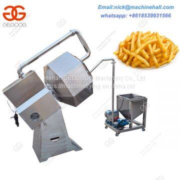 Good Price Fried Food Single Drum Seasoning Machine/Hot Selling Snacks Food Flavoring  Machine