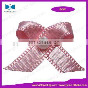 Hot sale high quality polyester lingerie ribbon bow /bra