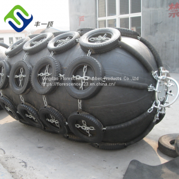 Dia2.5 x L4.5m Pneumatic Rubber Marine Yokohama Ship Fender