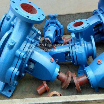 IS series horizontal single stage single suction centrifugal pumps for industrial / urban water supply, drainage, irriga