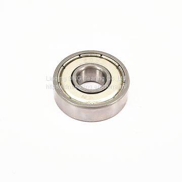 Chrome Steel Double Shields Metal Seal Steel High Speed Skate Stroller Miniature 608 ZZ Ball Bearing 8x22x7 mm