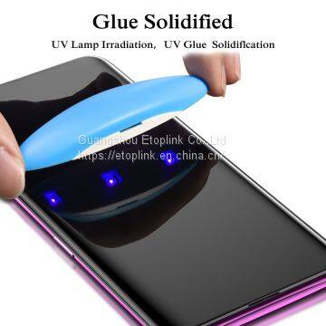 ETOPLINK Nano Liquid UV Full Glue Glass for Mate 20 Tempered Glass For Huawei Mate 20