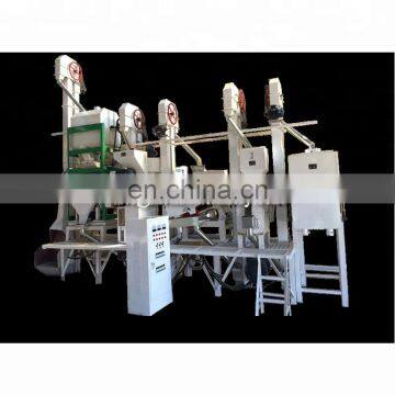 The commercial type automatic small rice milling machine / small rice mill