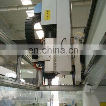 Aluminum Profile 4 Axis CNC Milling Drilling Machine for Raiway