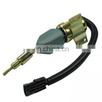 Diesel Fuel Stop Solenoid 3355427 961000780034 for Excavator Engine