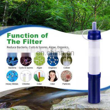 Outdoor Personal Portable Water Filter Survival Straw Filter For Outdoor Camping photo-5