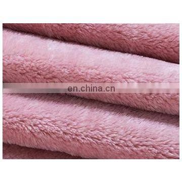 100% Polyester 400gsm High Pile Flannel Blanket Two Sides Brushed Cozy Fleece Throw photo-5