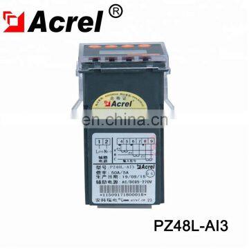 Intelligent AC Digital Display Three-phase LCD Ammeter Current Meter-ACREL PZ48L-AI3 photo-3