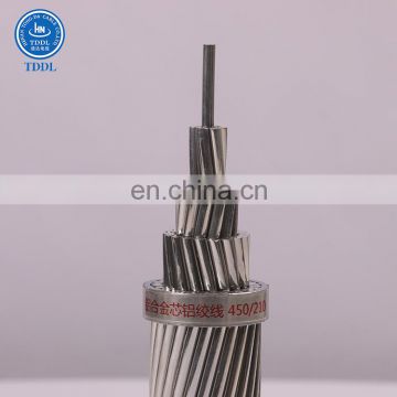 reinforced cable aac acsr aaac conductor bare conductor for overhead