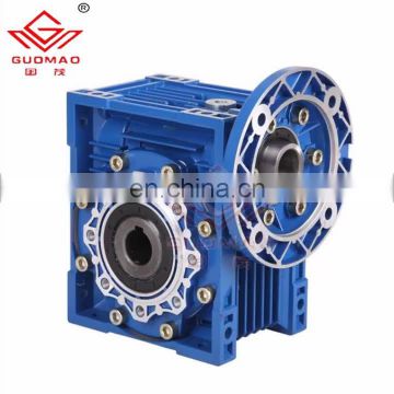 Horizontal Worm Gearbox worm speed reducer motor set high torque motor