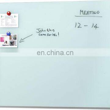Wholesale Tempered Glass Whiteboard Factory Magnetic White Message Glass Board photo-5