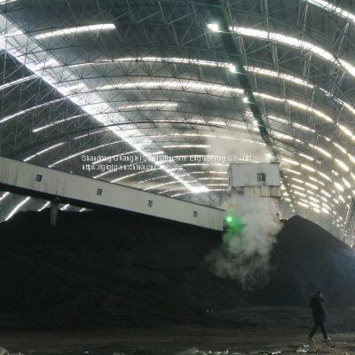 Prefab Steel Structure Space Frame Light Steel Coal Storage photo-2