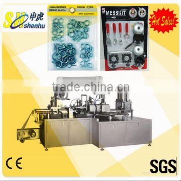 blister card packaging machine for Hardwares and Tablewares