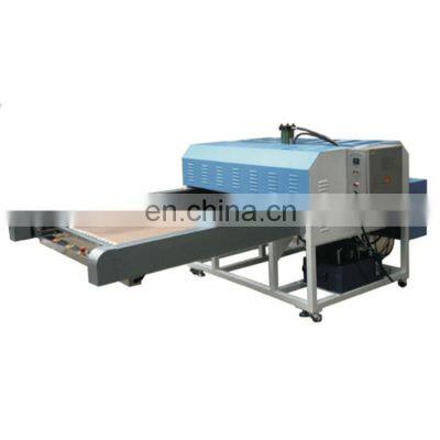 Fully automatic pneumatic double station Double side heat press