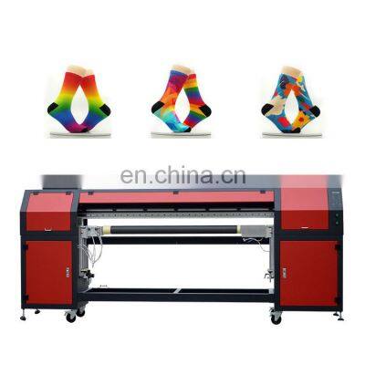 Rotary Seamless socks Digital Textile inkjet Printer ,China Multifunctional Socks Textile Printed 3D Colour Socks Printer