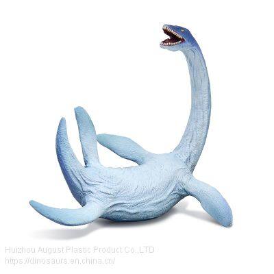 Original Design Soft Vinyl Vivid Plesiosaurs Dinosaur Animal Model Toys Static Figure for Decoration photo-3