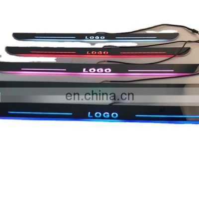 Led Door Sill Plate Strip for mini dynamic sequential style step light door decoration step