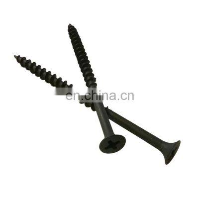 Assorted Steel Nail 17X27 Nails Drywall Screws 25mm Black Head Thread for Wood Furniture Cabinet