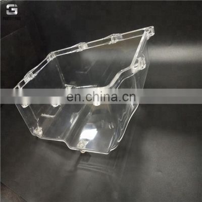 CNC machining transparent acrylic part CNC PMMA prototypes