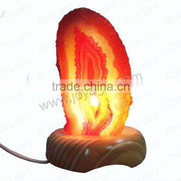 Newest product/Natural agate Lampholders/stone lampholder