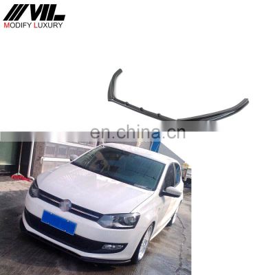 Front Bumper Position FRP Polo Front Bumper Lip for VW Polo GTI R