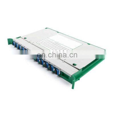 19 Inch 24 48 96 144 Core Rack Mounted Cold-Roll Steel Optical Fiber ODF Optical Distribution Frame Full Load photo-2