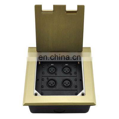 Audio Electrical Floor Outlet Box Sockets photo-4