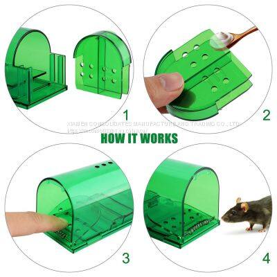 Humane Mouse Catcher Rodent Trap Cage No Kill Live Catch photo-2