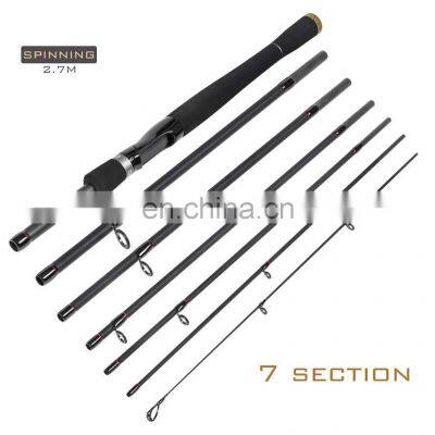 2.1 м 2.4 м 2.7 м   ML Hardness spinning casting OEM Fishing Rod Sea Bass High-end Carbon Lure Fishing Rod photo-5