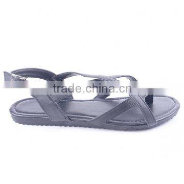 Sales Promotion New Design Womens Flat Fancy Shoes Buckle Sandals Popularity 2016 photo-2