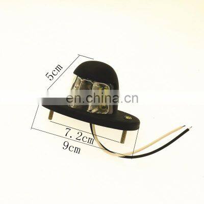 24V LED Electronic License Plate Light Rear Light Truck Camping Truck Trailer White 24V LED Digital License Plate Light Rear Lig photo-2