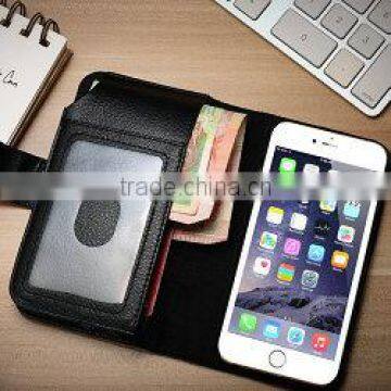 [CASEME]Business Leather Wallet Flip Stand Mobile Phone Case Cover With for IPhone 6/6s 4.7" 5.5" photo-5
