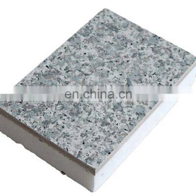 16mm Color Fiber Cement Exterior Wall Cladding Board Price Fireproof Decorative 75mm XPS Sandwich Panels