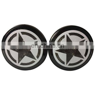 Для Jeep. Ассембль светодиодных передних поворотников с аморфными стеклами и оранжевым свечением для Jeep Wrangler JK 2007+. Начало работы передних поворотников photo-3