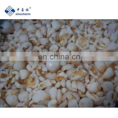 Wholesale IQF peeled litchi New high quality fresh IQF frozen lychee meat