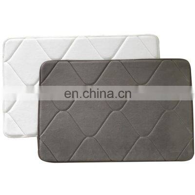 Wholesale Cheap custom good quality promotional anti slip printed bath mat