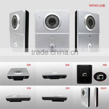 wireless intercom for home with motion detection function,supports wifi remote viewing and answering via app on smartphone