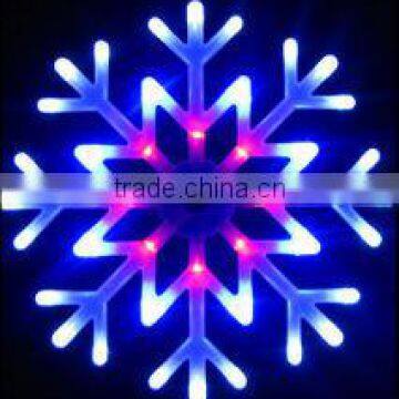 fancy snowflake motif lights