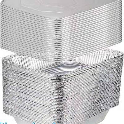 Takeaway Box Aluminium Foil Food Container,Take Away 250ml ALUMINIUM FOIL CONTAINERS With LIDS,no-wrinkle Baking Aluminium Container photo-3