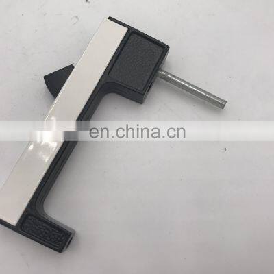 Cranked Upvc Hardware Aluminium Pull Door Handle With Hook photo-4